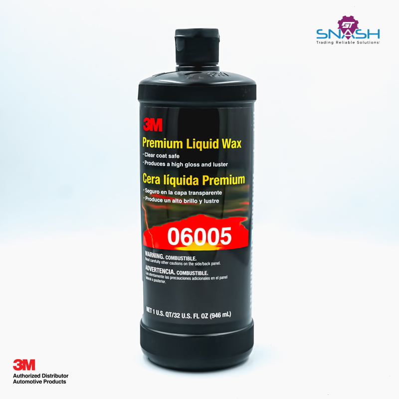 6005-3M Premium Liquid Wax 946ml