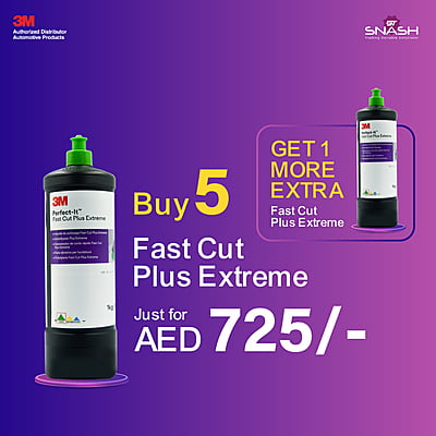 Buy 5 pcs 3M 51815 Fast Cut Plus Extreme - Get 1 pc free